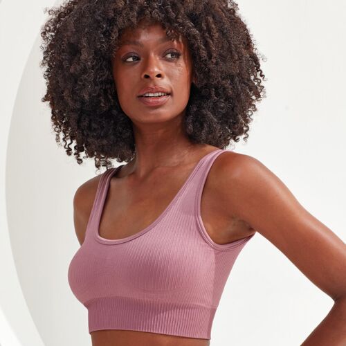 TriDri® Women's TriDri® ribbed seamless 3D fit multi-sport bra TR213 Women's TriDri® ribbed seamless 3D fit multi-sport bra Thumbnail