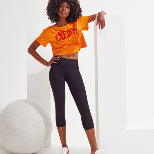 TriDri® Women's TriDri® recycled performance leggings 3/4 length TR530 Women's TriDri® recycled performance leggings 3/4 length Thumbnail