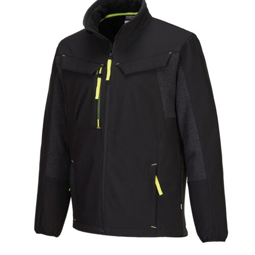 Portwest WX3 Eco Hybrid softshell jacket (2L) (T753) PW472 WX3 Eco Hybrid softshell jacket (2L) (T753) Thumbnail