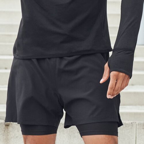 Tombo Double-layer sports shorts TL615 Double-layer sports shorts Thumbnail