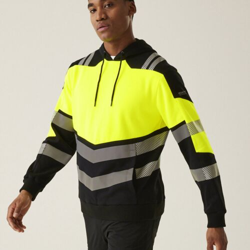 Regatta High Visibility Hi-Vis X-Pro Hoodie (Class 2) RG479 Hi-Vis X-Pro Hoodie (Class 2) Thumbnail