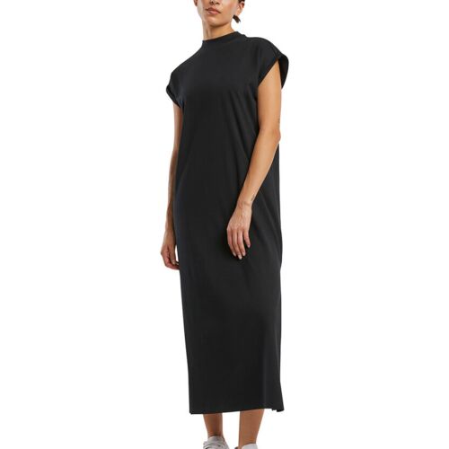 Build Your Brand Women’s long extended shoulder dress BY302 Women’s long extended shoulder dress Thumbnail