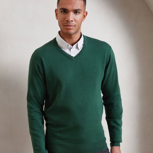 Premier V-neck knitted sweater PR694 V-neck knitted sweater Thumbnail