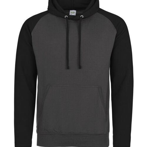 AWDis Just Hoods Baseball hoodie JH009 Baseball hoodie Thumbnail