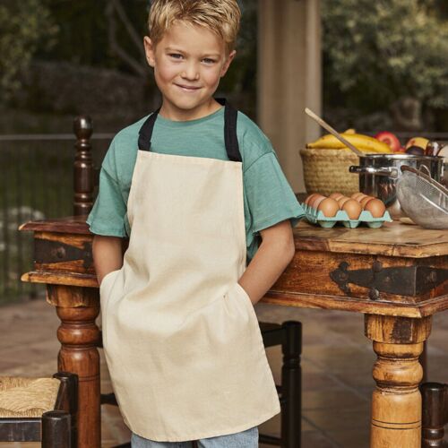 Westford Mill Fairtrade cotton junior craft apron WM362 Fairtrade cotton junior craft apron Thumbnail