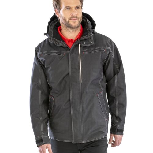 Result Denim texture rugged jacket R326X Denim texture rugged jacket Thumbnail