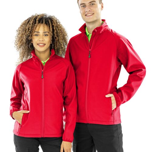 Result Genuine Recycled Women's recycled 2-layer printable softshell jacket R901F Women's recycled 2-layer printable softshell jacket Thumbnail